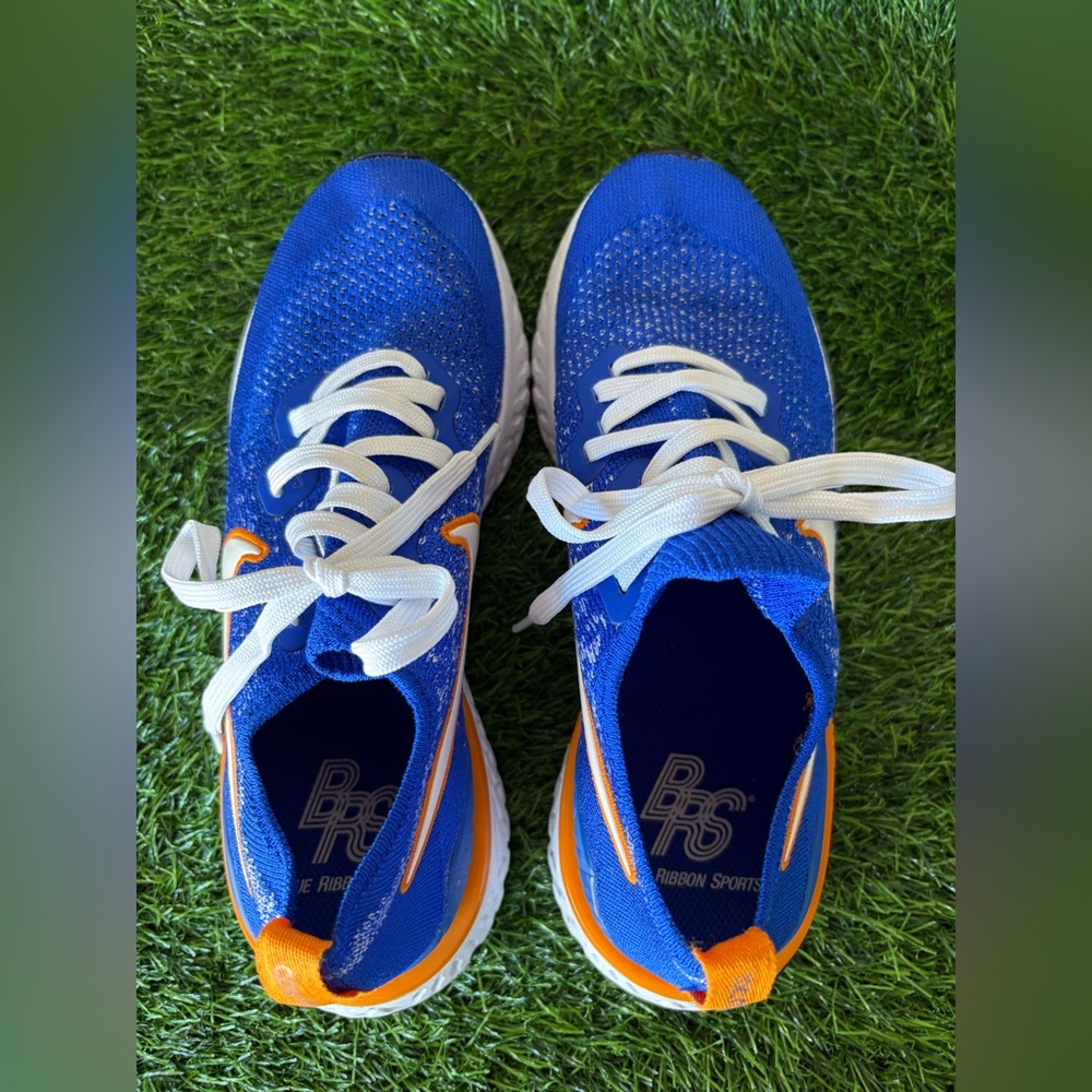 Nike Epic React Flynit 2 Racer Blue Men’s-Blue Ribbon Sports-Size: 7-CJ5228-400
